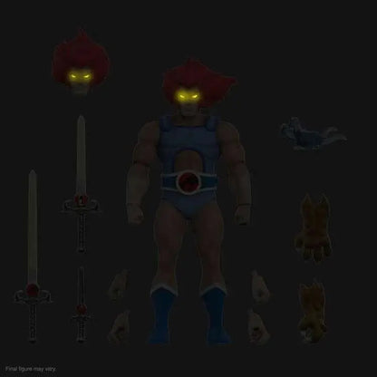Super7 ThunderCats ULTIMATES! Lion-O mit LED-Leuchtaugen – 18 cm Actionfigur