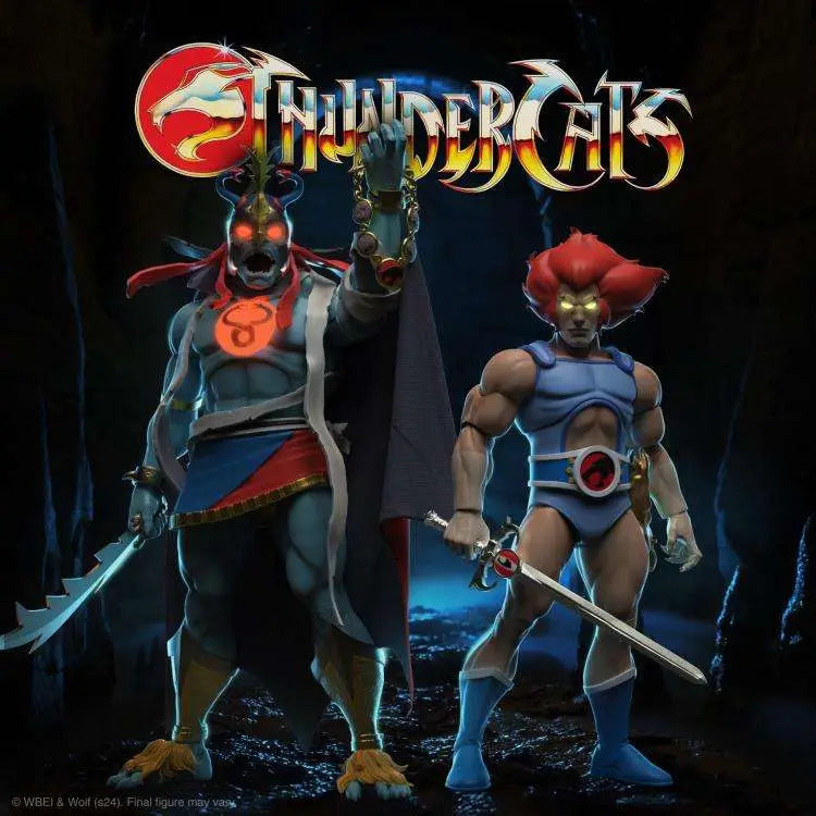 Super7 ThunderCats ULTIMATES! Mumm-Ra mit LED-Leuchtaugen – 18 cm Actionfigur