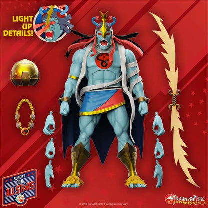 Super7 ThunderCats ULTIMATES! Mumm-Ra mit LED-Leuchtaugen – 18 cm Actionfigur
