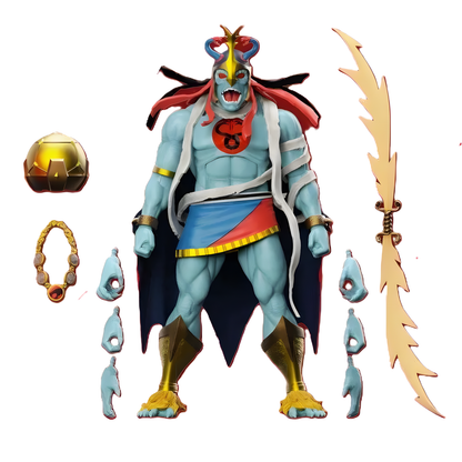 Super7 ThunderCats ULTIMATES! Mumm-Ra mit LED-Leuchtaugen – 18 cm Actionfigur