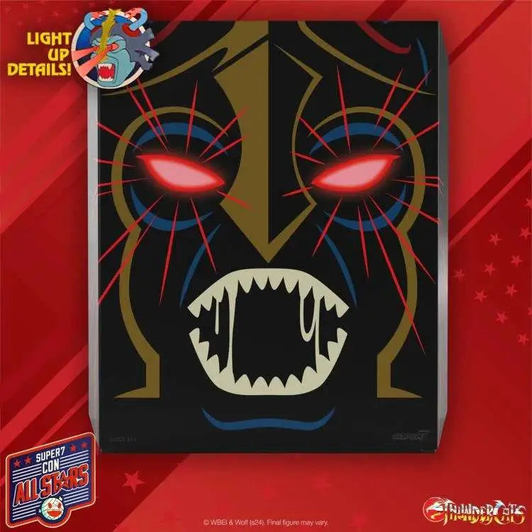 Super7 ThunderCats ULTIMATES! Mumm-Ra mit LED-Leuchtaugen – 18 cm Actionfigur