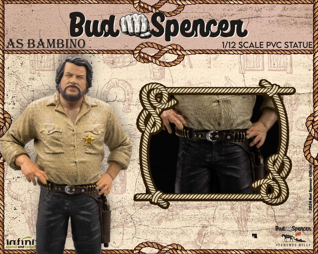 Bud Spencer As Bambino Figur 1/12 Statue Infinite Statue