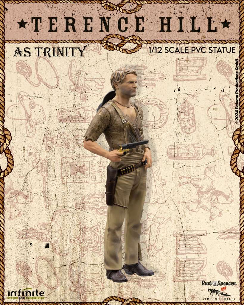 Terence Hill As Trinity 1/12 PVC Statue Infinite Statue