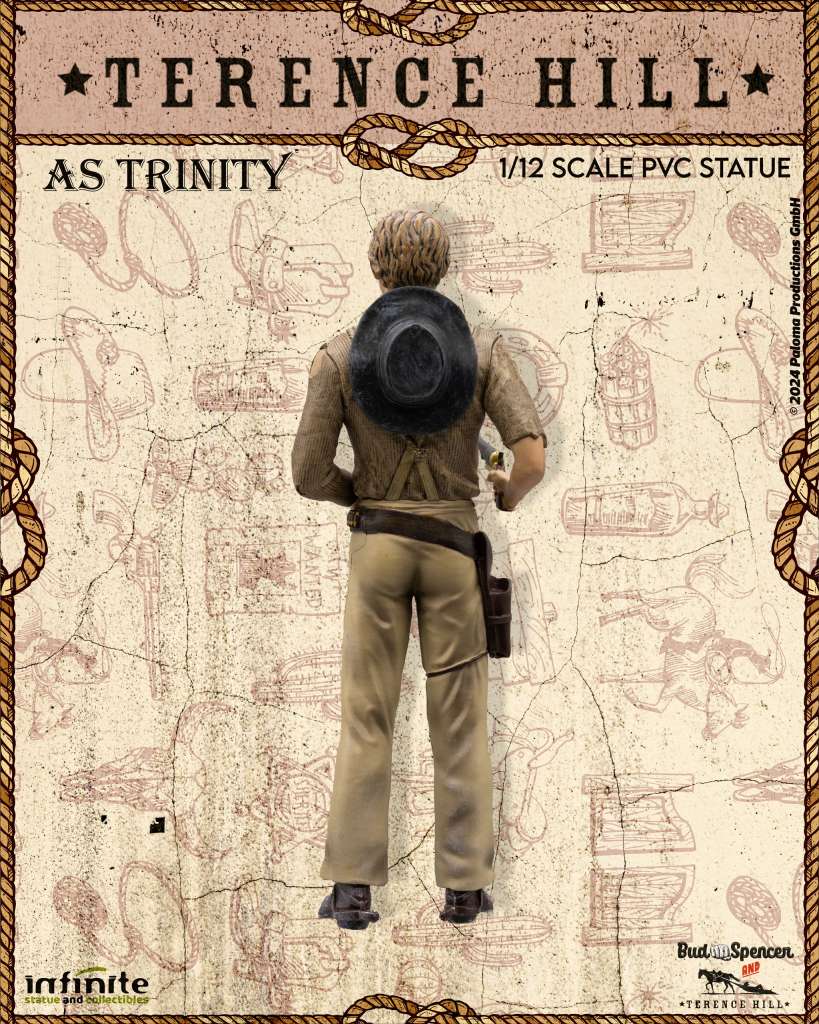 Terence Hill As Trinity 1/12 PVC Statue Infinite Statue