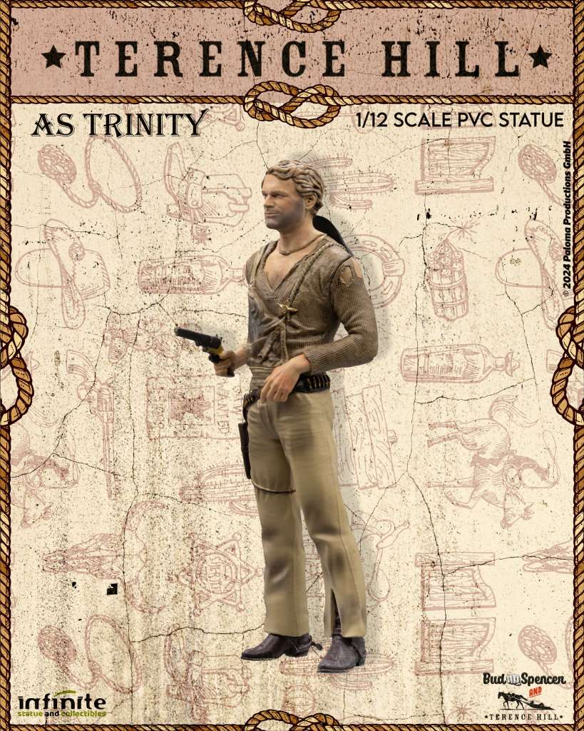 Terence Hill As Trinity 1/12 PVC Statue Infinite Statue
