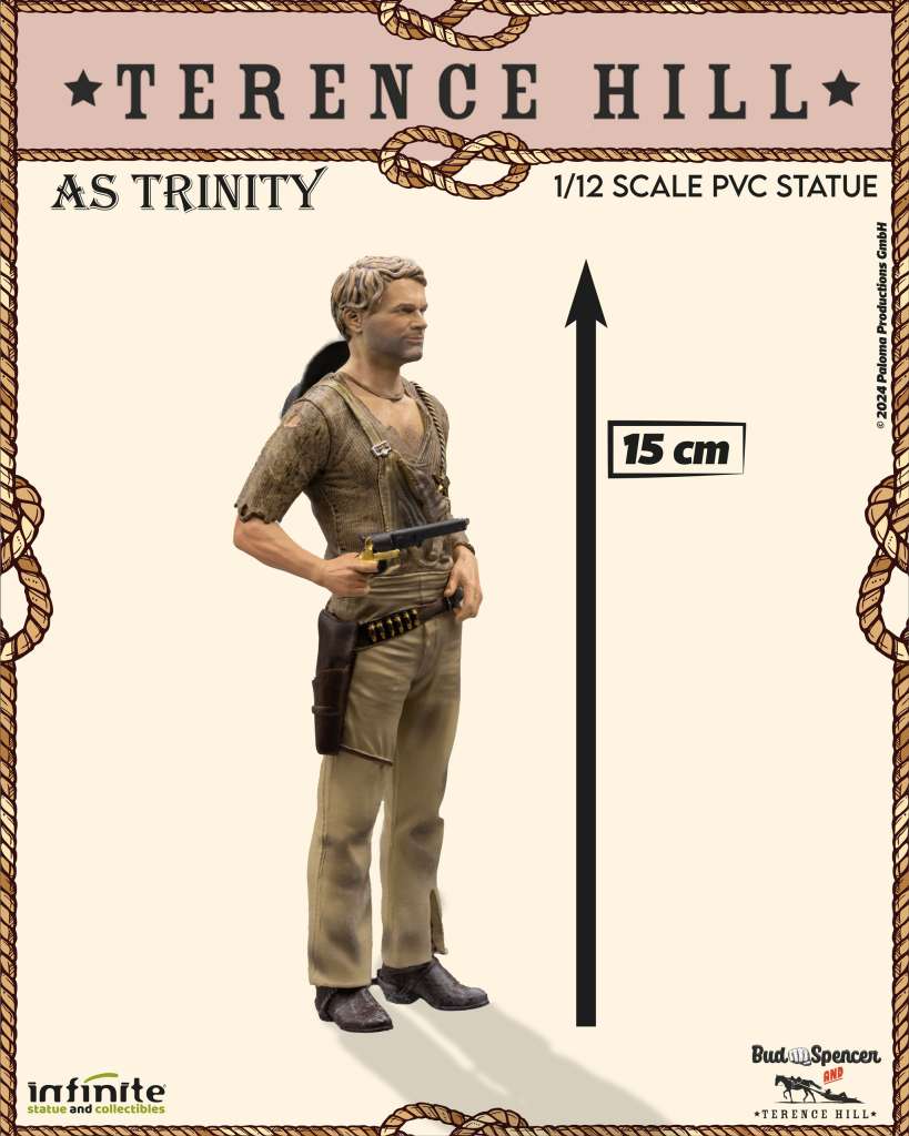 Terence Hill As Trinity 1/12 PVC Statue Infinite Statue