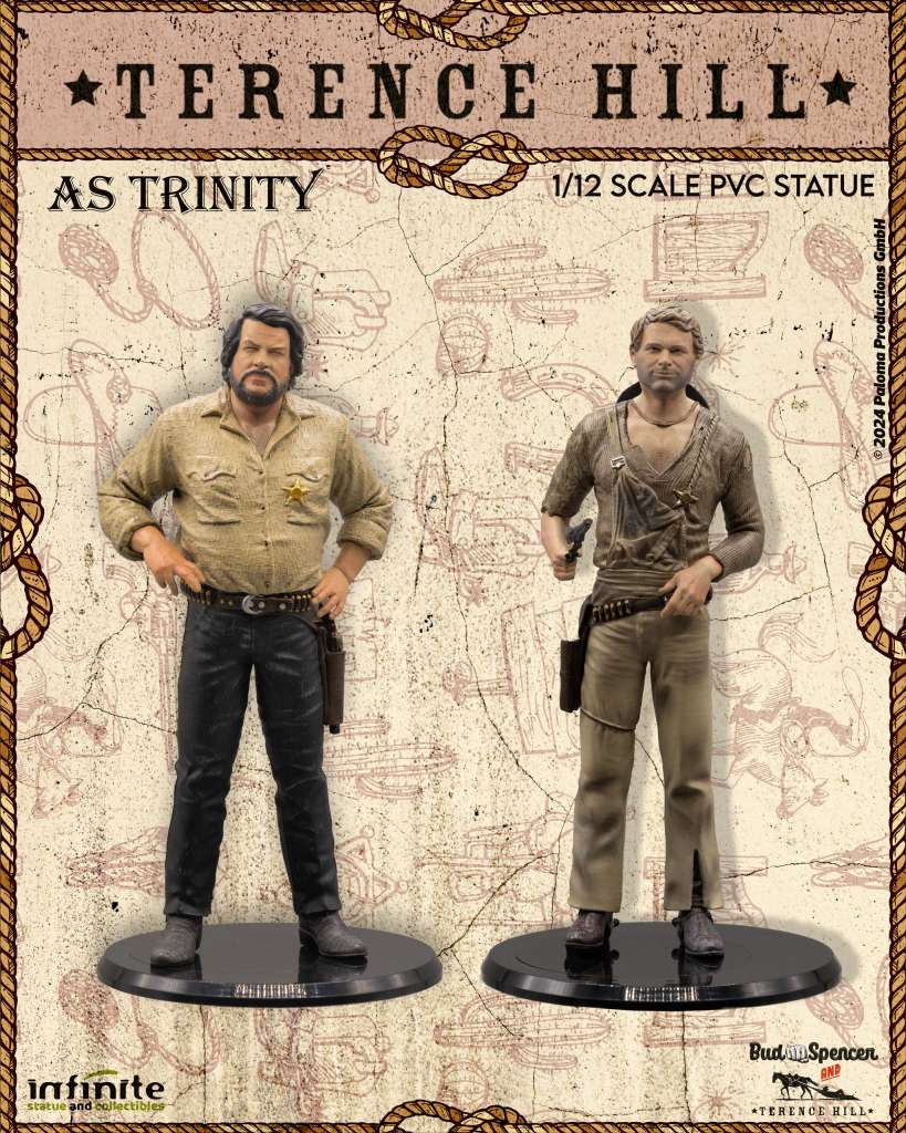 Terence Hill As Trinity 1/12 PVC Statue Infinite Statue