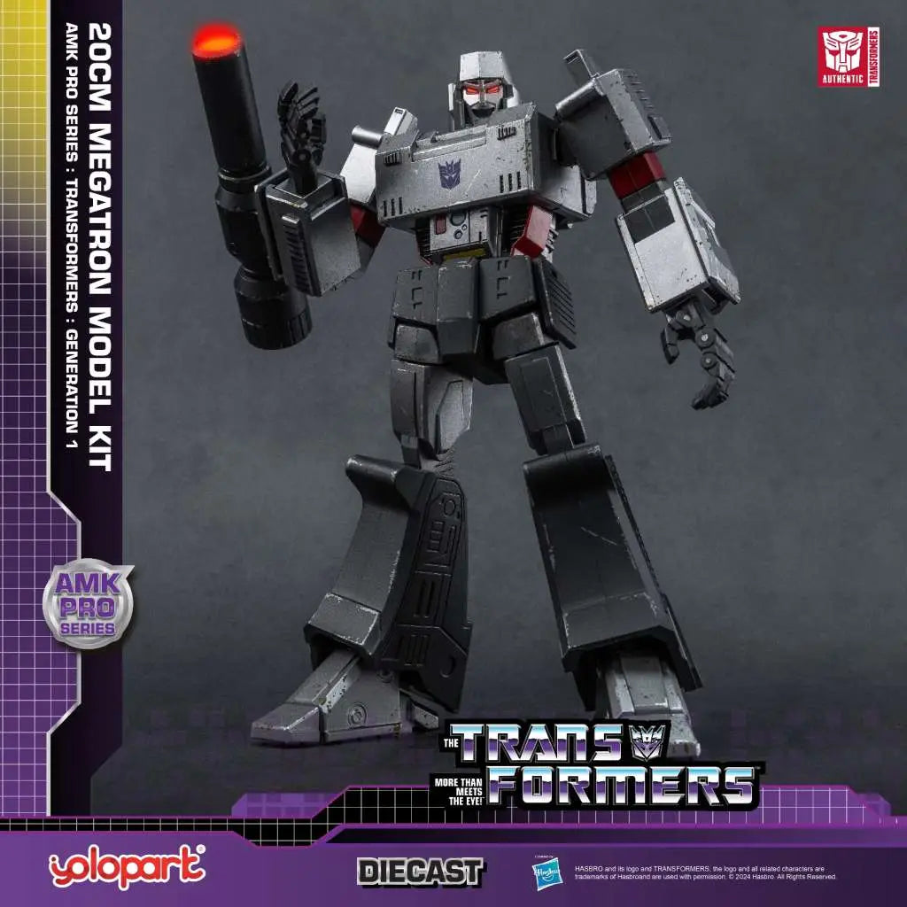 Yolopark Transformers G1 AMK Pro Series Megatron – 20cm Premium Modellbausatz