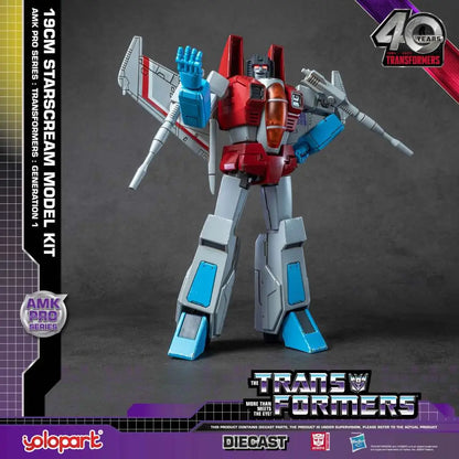 Yolopark Transformers G1 AMK Pro Series Starscream – 19cm Premium Modellbausatz