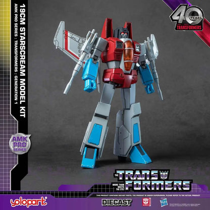 Yolopark Transformers G1 AMK Pro Series Starscream – 19cm Premium Modellbausatz