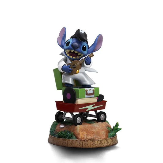 Iron Studios Disney Lilo & Stitch: Stitch King of Rock – Art Scale 1:10 Statue