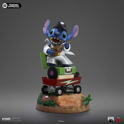 Iron Studios Disney Lilo & Stitch: Stitch King of Rock – Art Scale 1:10 Statue