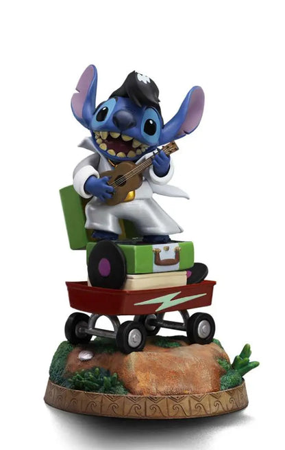 Iron Studios Disney Lilo & Stitch: Stitch King of Rock – Art Scale 1:10 Statue