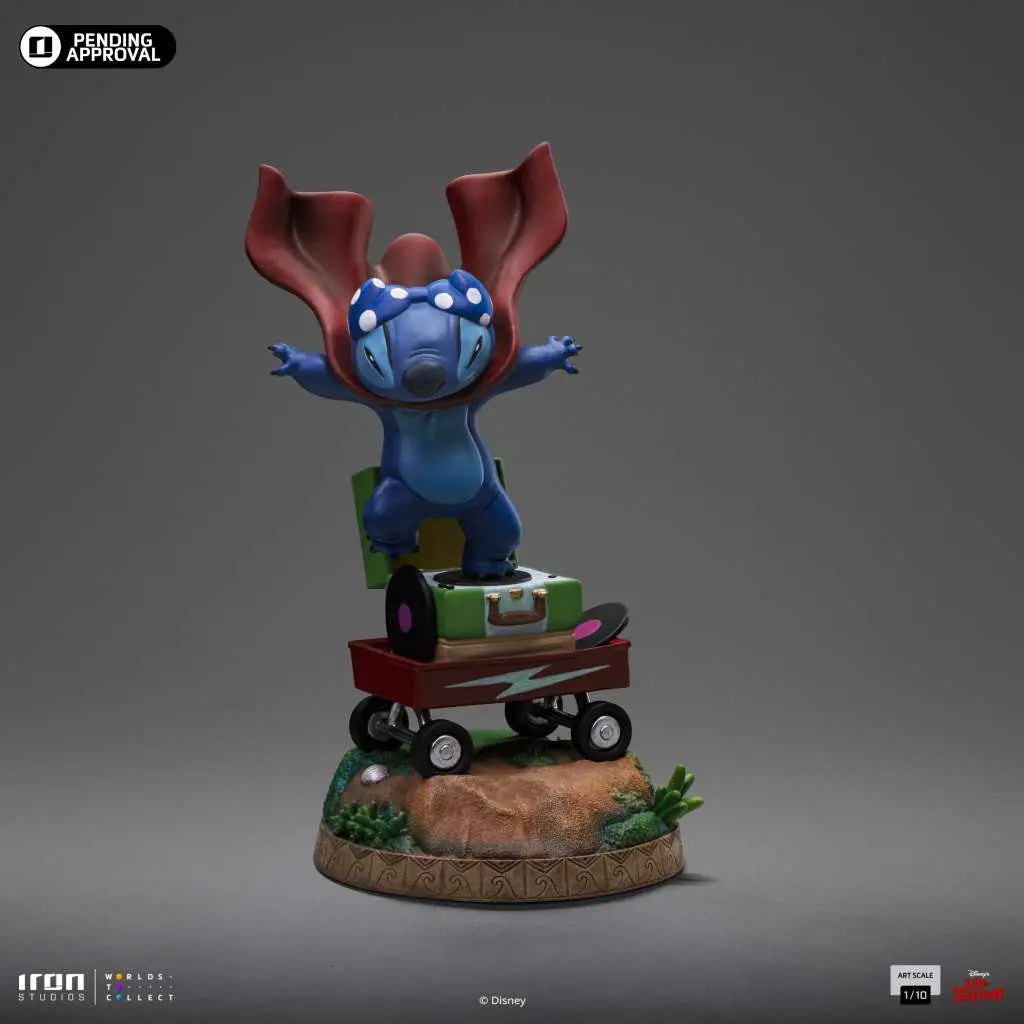 Iron Studios Disney Lilo & Stitch: Stitch Laundry – Art Scale 1:10 Statue