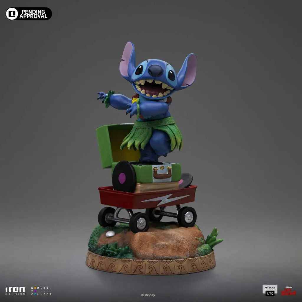 Iron Studios Disney Lilo & Stitch: Stitch Hula – Art Scale 1:10 Statue