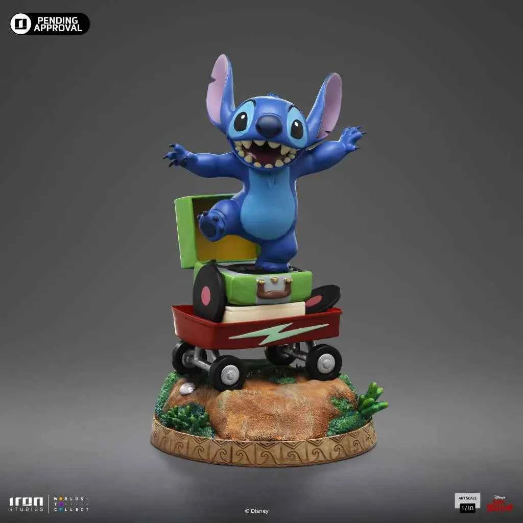 Iron Studios Lilo & Stitch: Stitch – Art Scale Sammelstatue 1/10 (17 cm)