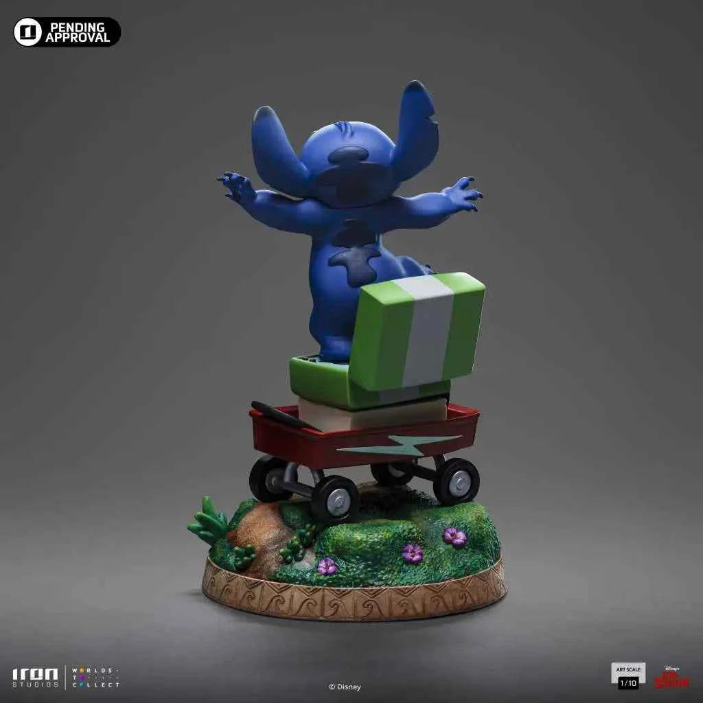 Iron Studios Lilo & Stitch: Stitch – Art Scale Sammelstatue 1/10 (17 cm)