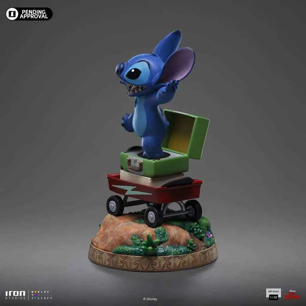 Iron Studios Lilo & Stitch: Stitch – Art Scale Sammelstatue 1/10 (17 cm)