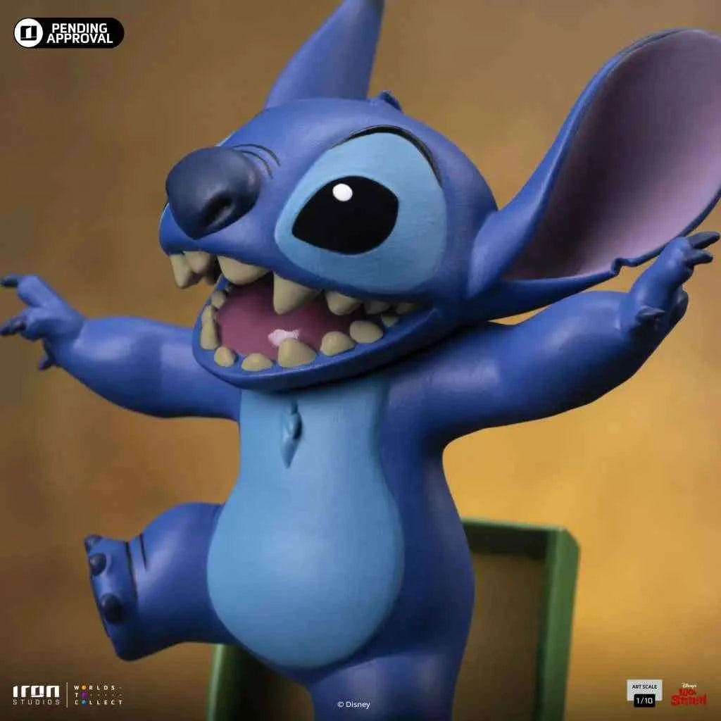 Iron Studios Lilo & Stitch: Stitch – Art Scale Sammelstatue 1/10 (17 cm)