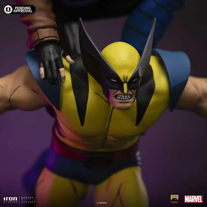 Iron Studios X-Men '97 Gambit & Wolverine Deluxe 1/10 Statue – Sammlerfigur