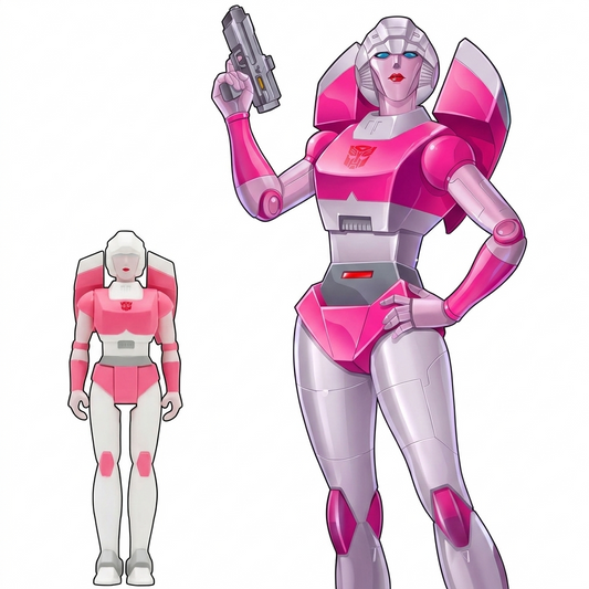 Super7 Transformers: Arcee – ReAction Figure (Welle 5)