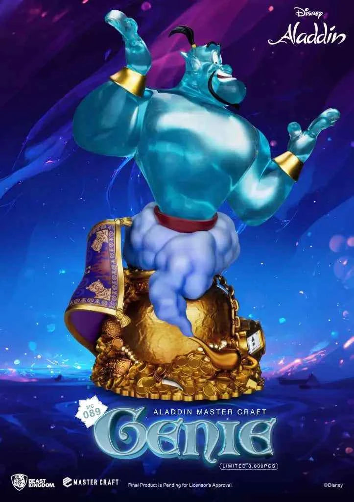 Beast Kingdom Aladdin Genie Master Craft Statue - Actionfigurenwelt - Actionfigur Sammlerstück
