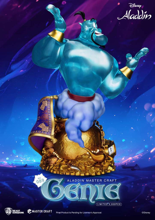 Disney Aladdin Genie Master Craft 42cm Statue limitiert Beast Kingdom