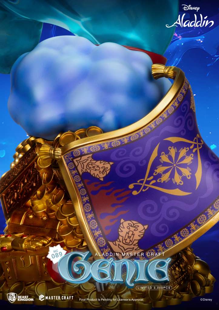Disney Aladdin Genie Master Craft 42cm Statue limitiert Beast Kingdom