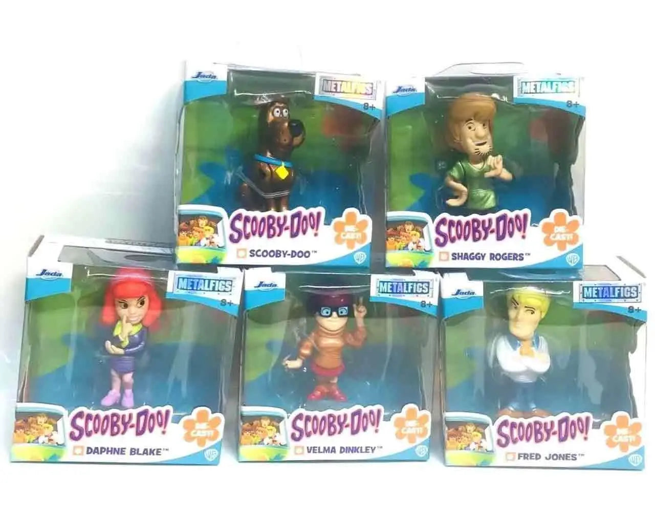 Jada Toys Scooby-Doo Nano Metalfigs – Sammlerfiguren aus Metall (6 cm)