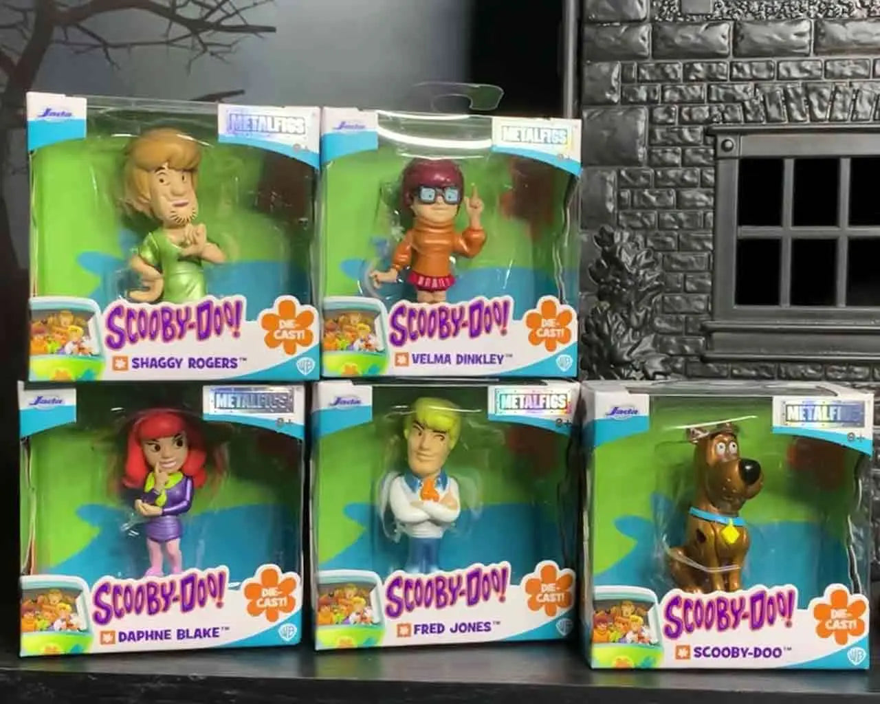 Jada Toys Scooby-Doo Nano Metalfigs – Sammlerfiguren aus Metall (6 cm)