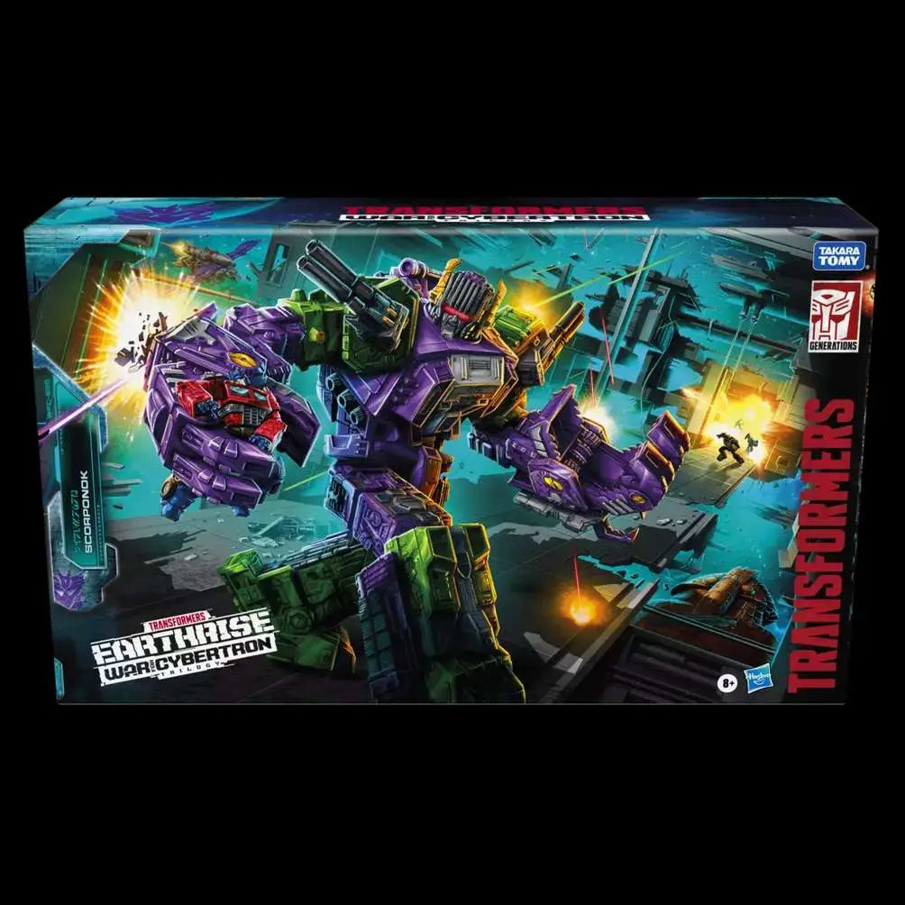Transformers Generations Earthrise Titan Class WFC-E25 Scorponok – 53 cm Actionfigur