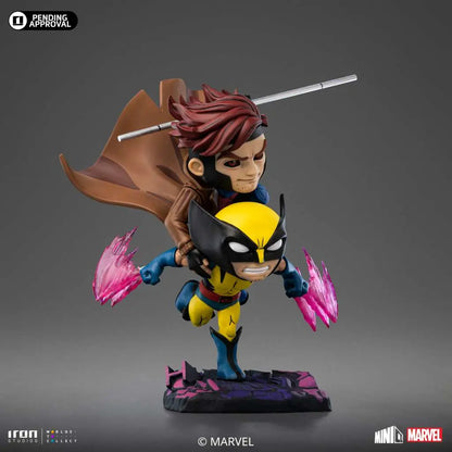 Iron Studios X-Men '97 Gambit & Wolverine – Special Size MiniCo Sammlerfigur