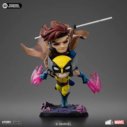 Iron Studios X-Men '97 Gambit & Wolverine – Special Size MiniCo Sammlerfigur