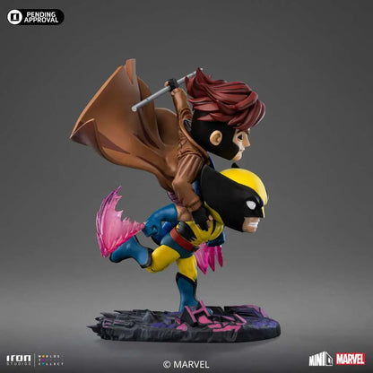 Iron Studios X-Men '97 Gambit & Wolverine – Special Size MiniCo Sammlerfigur