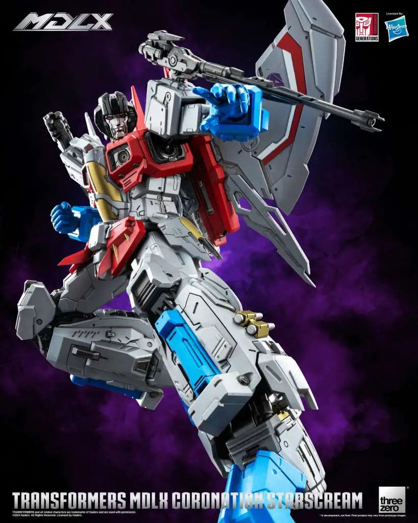 threezero Transformers: MDLX Coronation Starscream – Premium Sammlerfigur (20 cm)