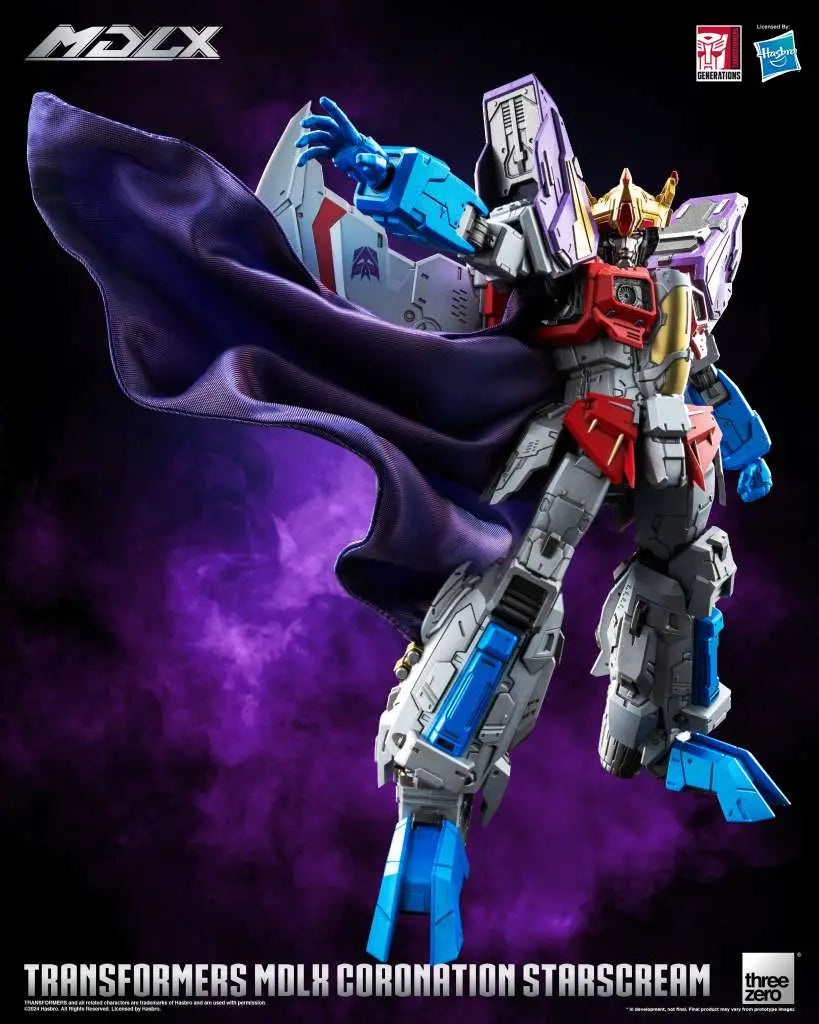 threezero Transformers: MDLX Coronation Starscream – Premium Sammlerfigur (20 cm)