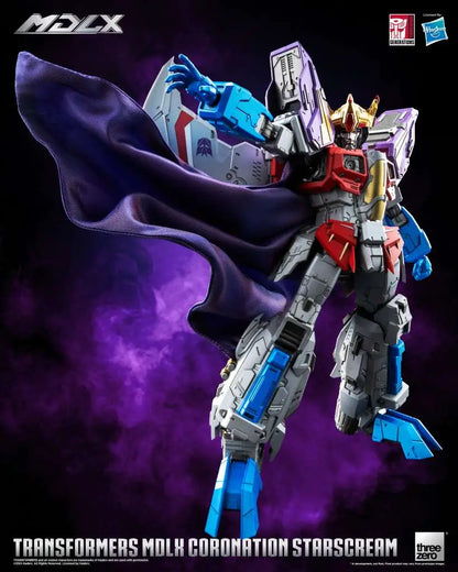 threezero Transformers: MDLX Coronation Starscream – Premium Sammlerfigur (20 cm)