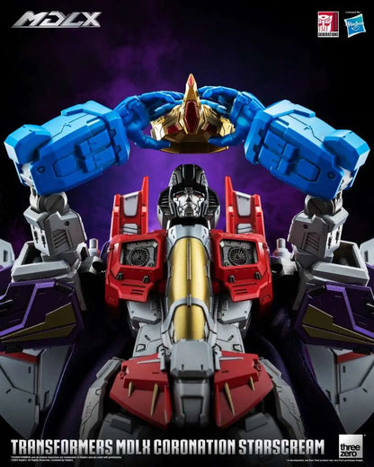 threezero Transformers: MDLX Coronation Starscream – Premium Sammlerfigur (20 cm)