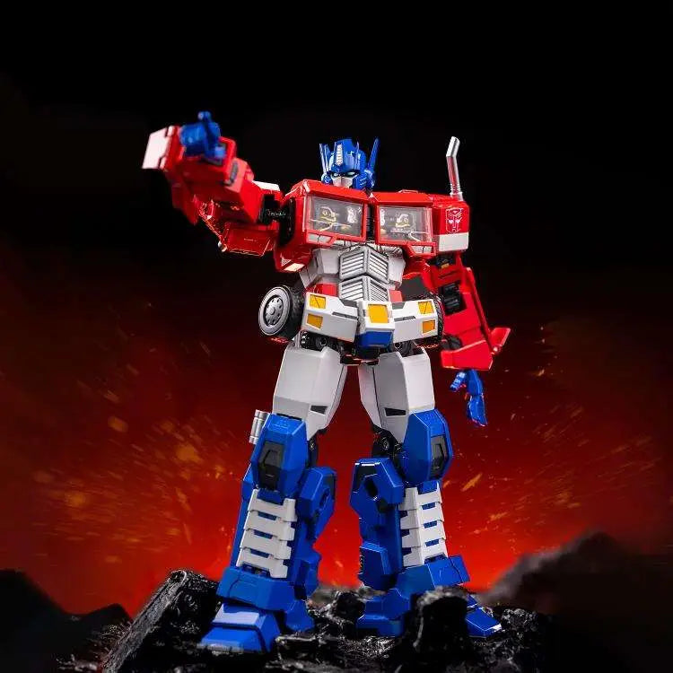 Unix Square Transformers Combot Series: Optimus Prime – Actionfigur (Transformierbar)