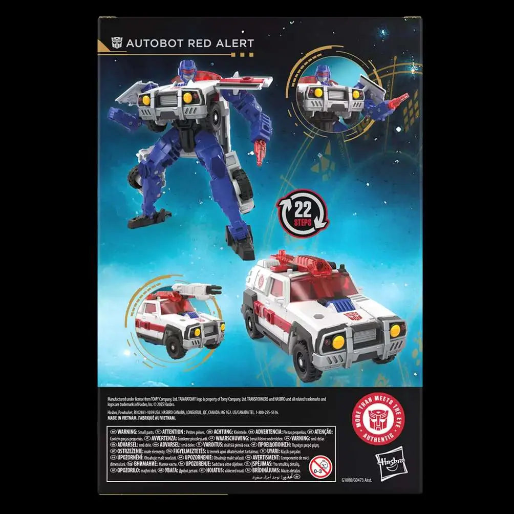Hasbro Transformers Legacy: Age of the Primes – Autobot Red Alert Actionfigur