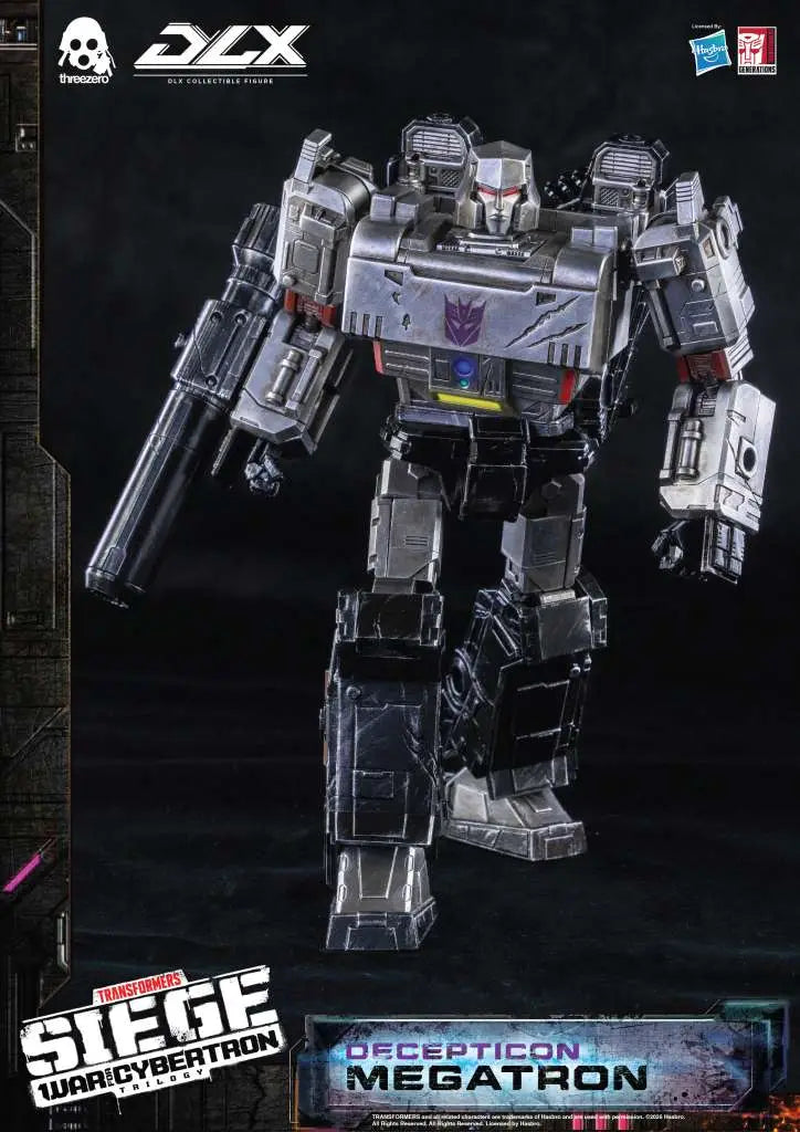 Threezero Transformers: War for Cybertron Trilogy – Megatron DLX Collectible Figure