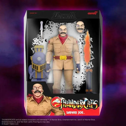 Super7 ThunderCats ULTIMATES! Safari Joe – Actionfigur (Wave 12) 17 cm