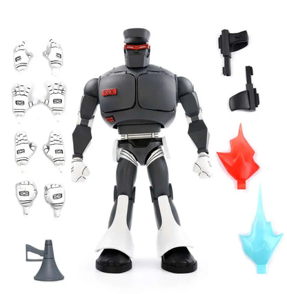NECA TMNT Cartoon Evil Rex-1 Ultimate Actionfigur – Robot Enforcement Experiment