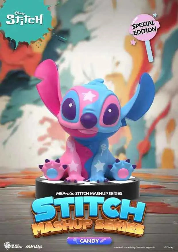 Beast Kingdom Mini Egg Attack MEA-060 Stitch Mashup Series – 6er Blind Box Display