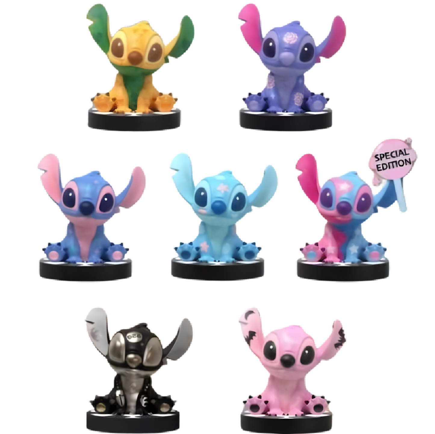 Beast Kingdom Mini Egg Attack MEA-060 Stitch Mashup Series – 6er Blind Box Display