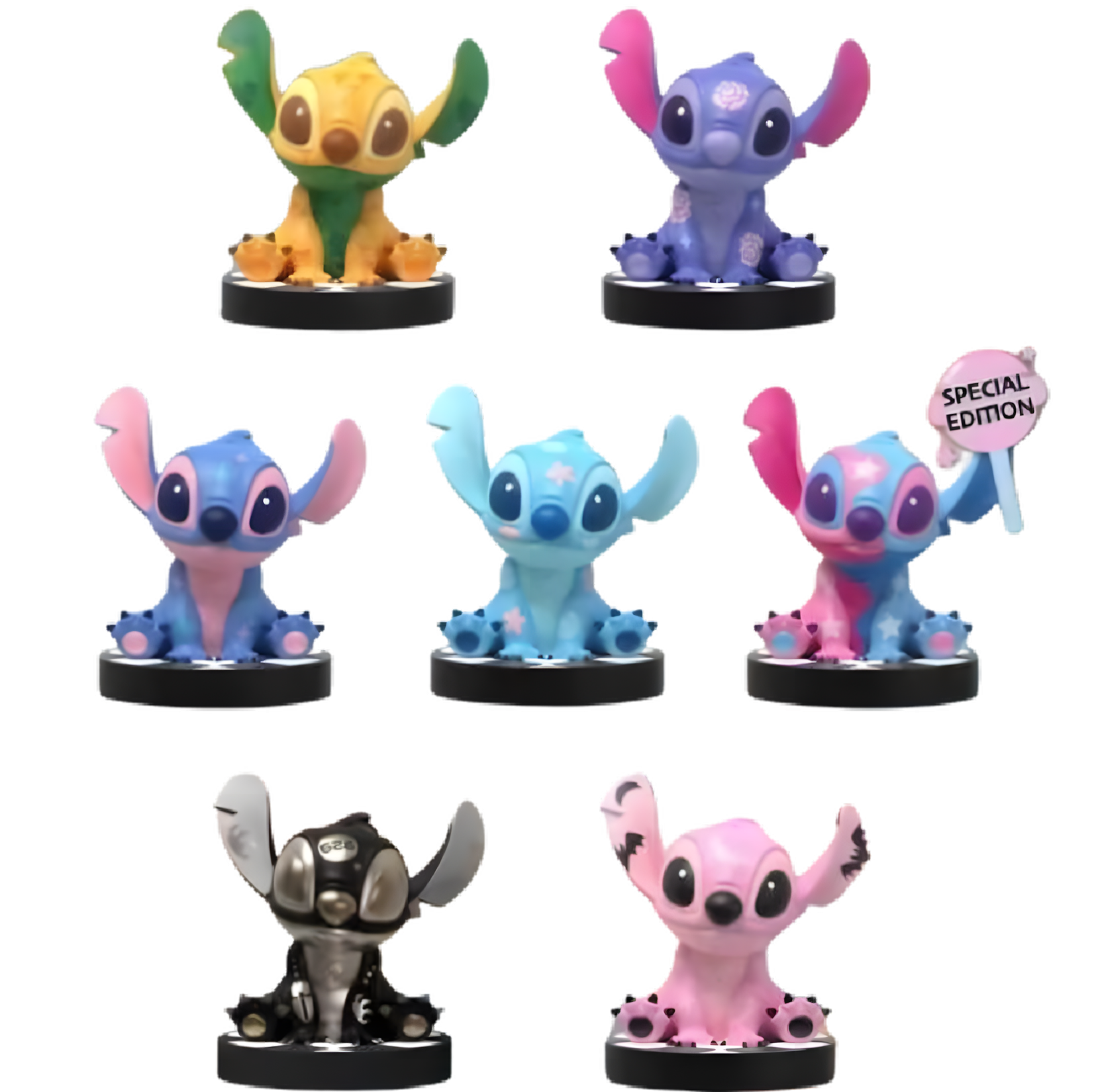 Beast Kingdom Mini Egg Attack MEA-060 Stitch Mashup Series – 6er Blind Box Display
