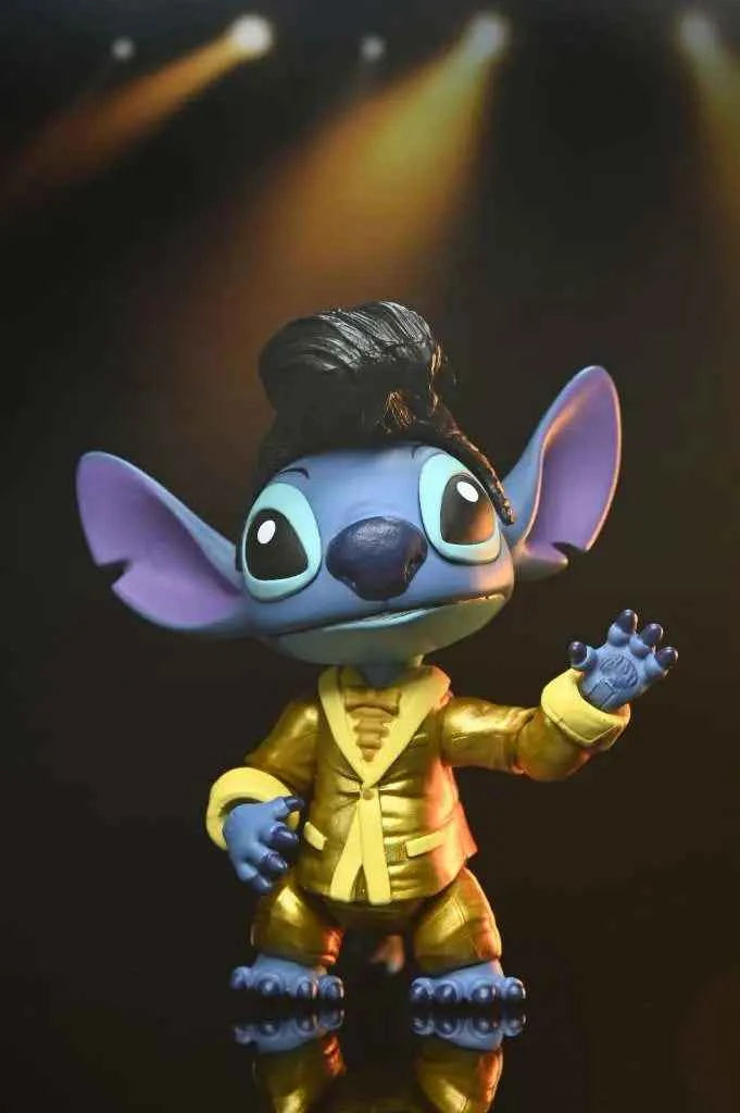 NECA Ultimate: Disney Lilo & Stitch – Elvis Stitch (Goldener Anzug) Actionfigur