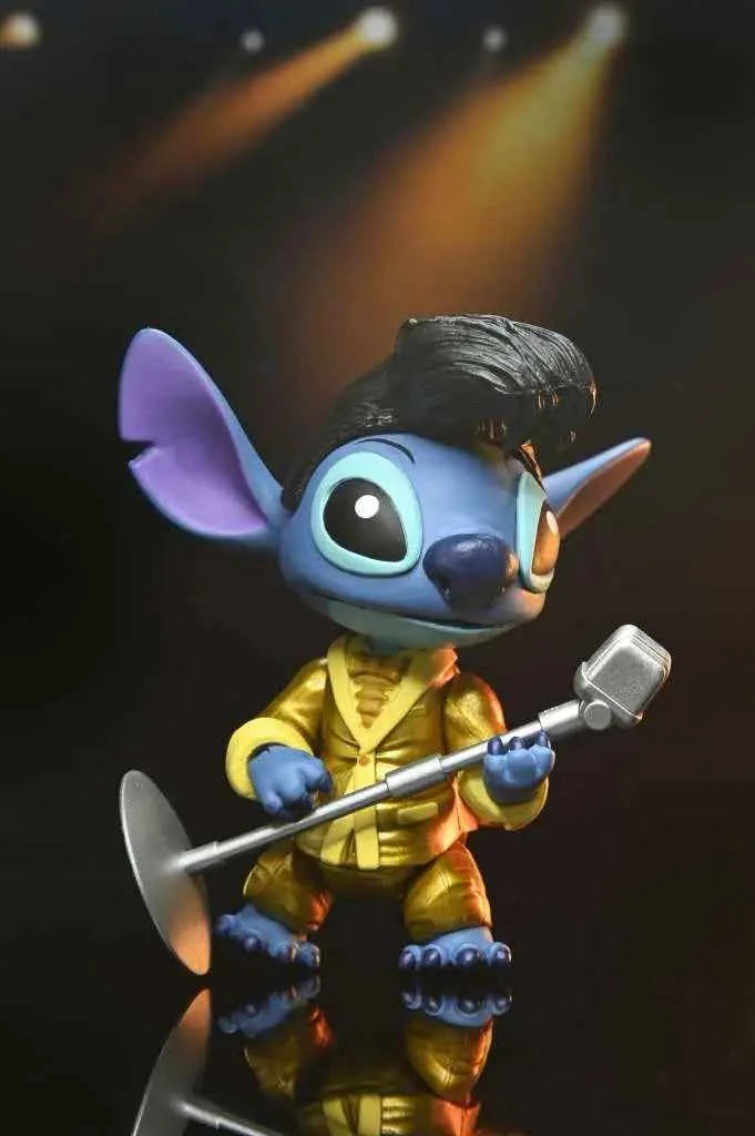 NECA Ultimate: Disney Lilo & Stitch – Elvis Stitch (Goldener Anzug) Actionfigur