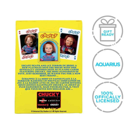 Aquarius Chucky Spielkarten – 54-teiliges Horror-Kartendeck (Einzelmotive)