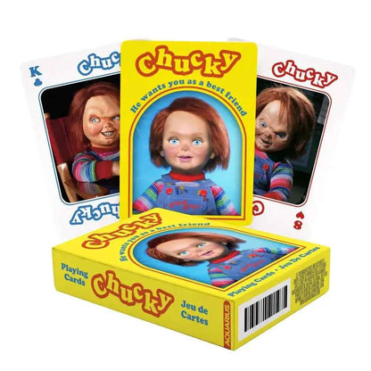 Aquarius Chucky Spielkarten – 54-teiliges Horror-Kartendeck (Einzelmotive)